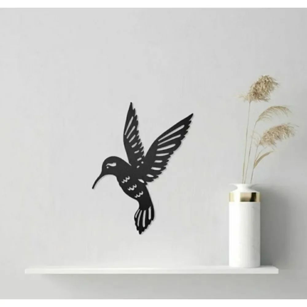 Metal Hummingbird Wall Decor - Picture 2 of 12